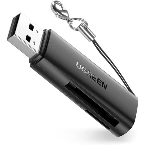 قارئ كروت ميموري يوجرين UGREEN مزدوج SD و microSD - USB 3.0